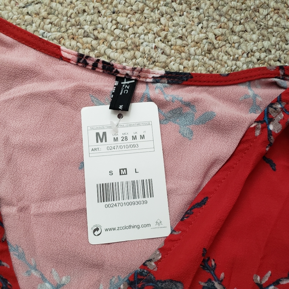 ZC Wrap Dress NWT - Picture 2 of 5